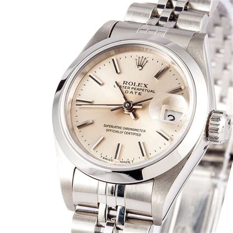 ladies stainless rolex r69160a|Ladies Rolex Date 69160 Stainless Steel .